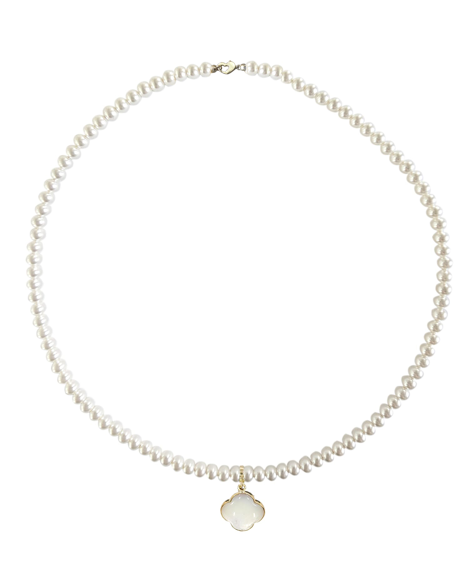 Colier scurt cu perle naturale, aur galben 18 K, pandantiv cruce, aur galben 9 K, piatra Madre Perla